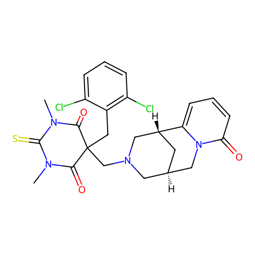 C25H26Cl2N4O3S structure