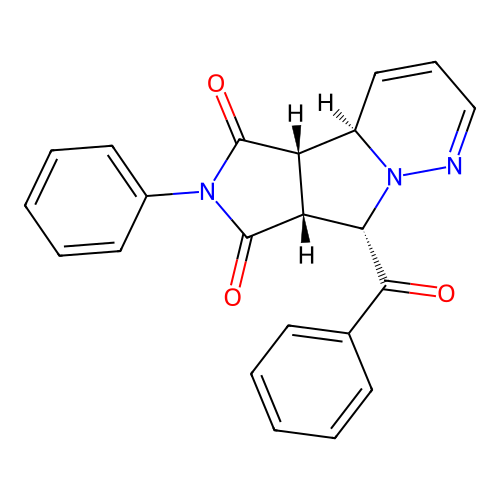 C22H17N3O3 structure