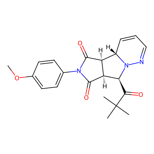 C21H23N3O4 structure