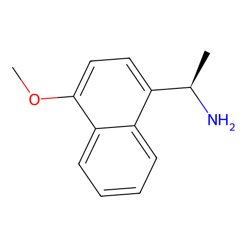 (1R)-1-(4-methoxynaphthalen-1-yl)ethan-1-amine structure