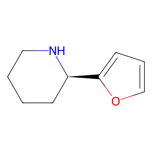 (2R)-2-(furan-2-yl)piperidine structure