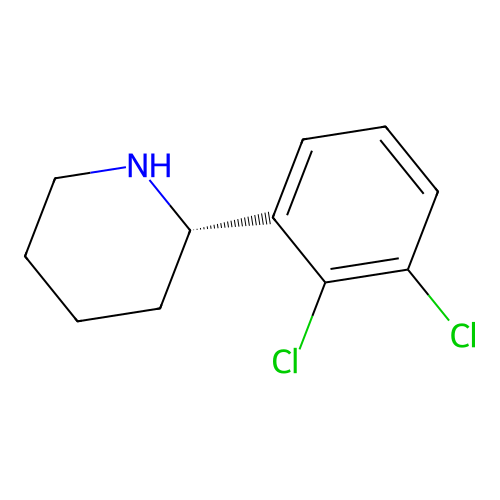 (S)-2-(2,3-Dichlorophenyl)piperidine structure