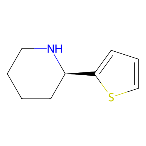 (R)-2-(Thiophen-2-yl)piperidine structure