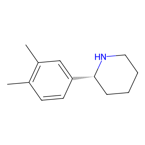 (R)-2-(3,4-Dimethylphenyl)piperidine structure