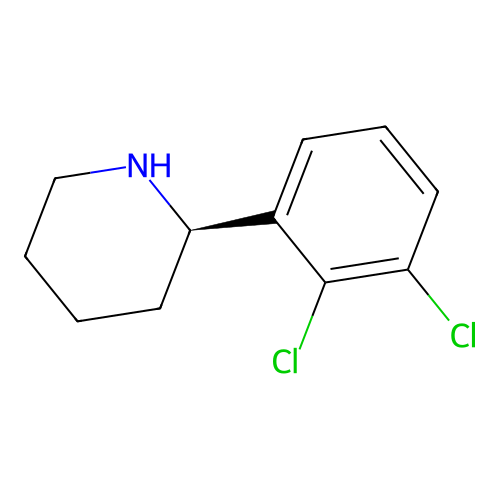 (2R)-2-(2,3-dichlorophenyl)piperidine structure