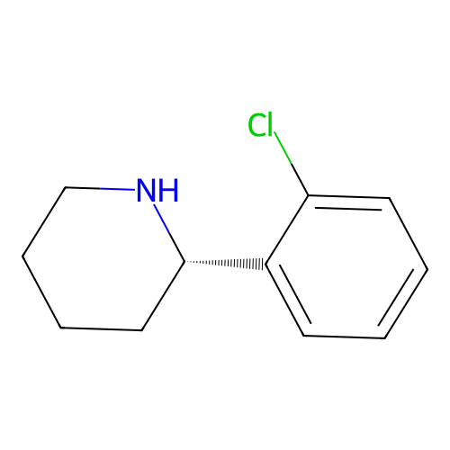 (S)-2-(2-Chlorophenyl)piperidine structure