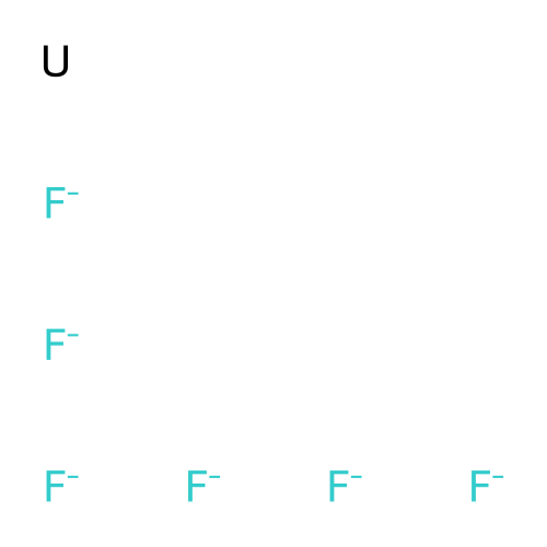 Uranium hexafluoride [MI] structure
