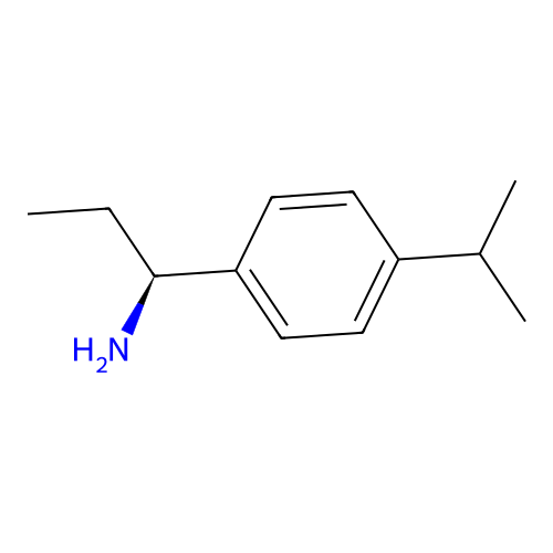 (S)-1-(4-Isopropylphenyl)propan-1-amine structure
