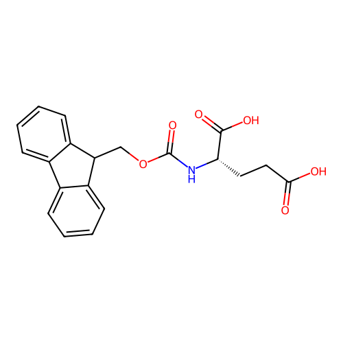 Fmoc-Glu-OH structure