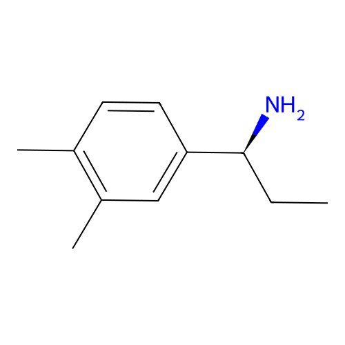 (1S)-1-(3,4-Dimethylphenyl)propylamine structure