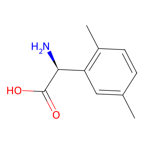 (S)-2-Amino-2-(2,5-dimethylphenyl)aceticacidhcl structure