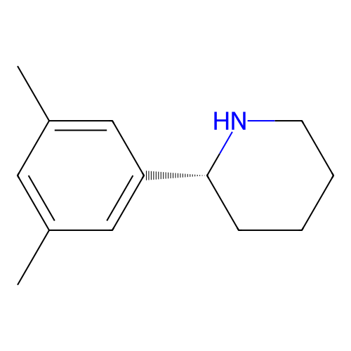 (R)-2-(3,5-Dimethylphenyl)piperidine structure
