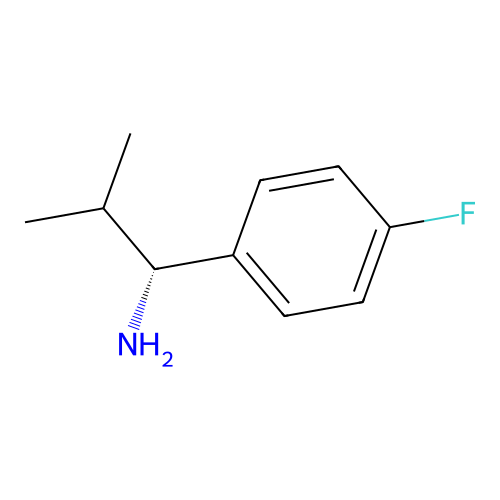 (R)-1-(4-Fluorophenyl)-2-methylpropan-1-amine structure