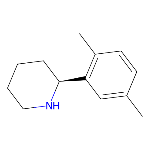 (S)-2-(2,5-Dimethylphenyl)piperidine structure