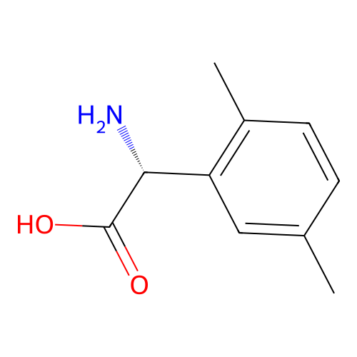 (R)-2-Amino-2-(2,5-dimethylphenyl)aceticacidhcl structure