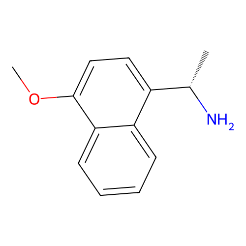 (1S)-1-(4-methoxynaphthalen-1-yl)ethan-1-amine structure