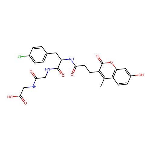 C26H26ClN3O8 structure