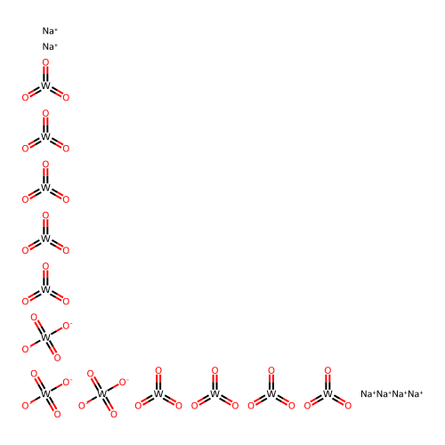 Sodium metatungstate structure