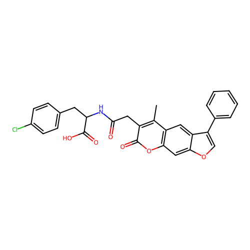 C29H22ClNO6 structure