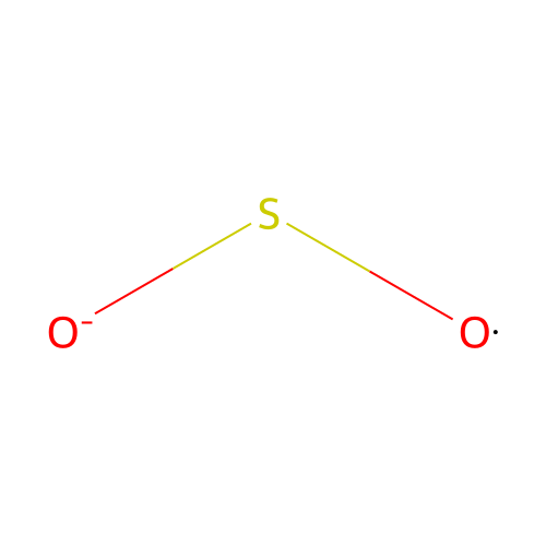 dioxidosulfate(.1-) structure