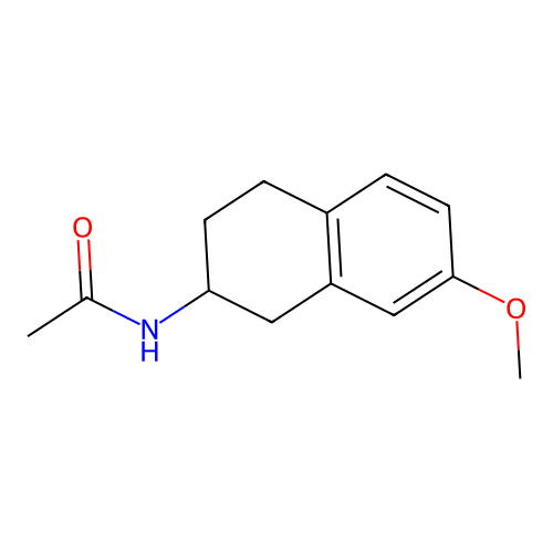 7-Methoxy-2-acetamido-tetralin structure