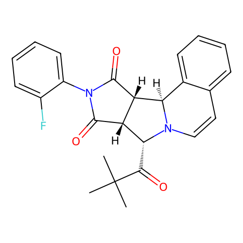 C25H23FN2O3 structure