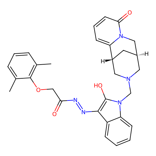 C30H31N5O4 structure