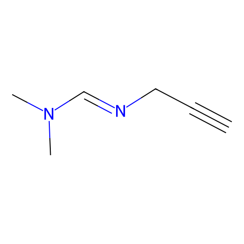 Methanimidamide, N,N-dimethyl-N'-2-propynyl- structure