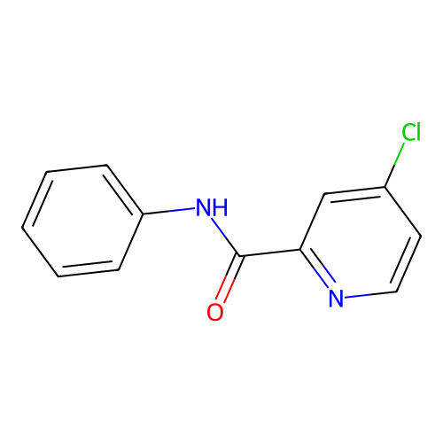 4-氯-N-苯基吡啶-2-甲酰胺 structure