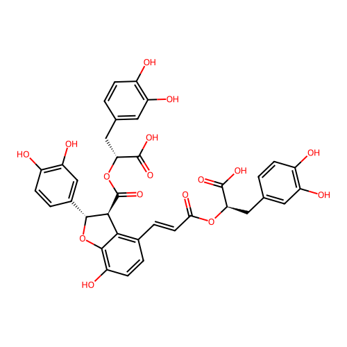 Salvianolic Acid B structure