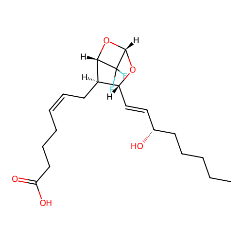 10,10-Difluorothromboxane A2 structure