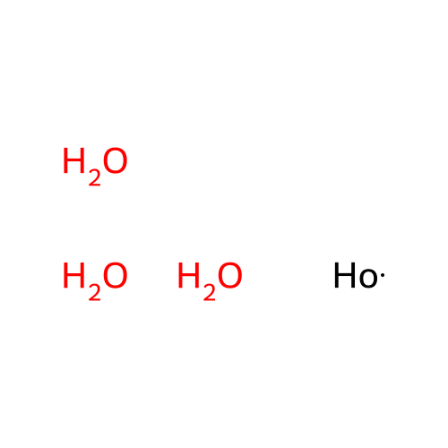 Holmium;trihydrate structure