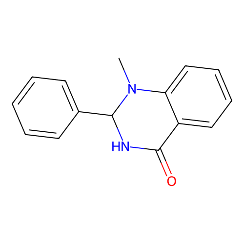 1-Methyl-2-phenyl-2,3-dihydroquinazolin-4-one structure