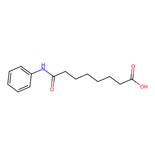 辛酰苯胺酸 structure