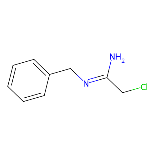 N'-苄基-2-氯乙脒 structure