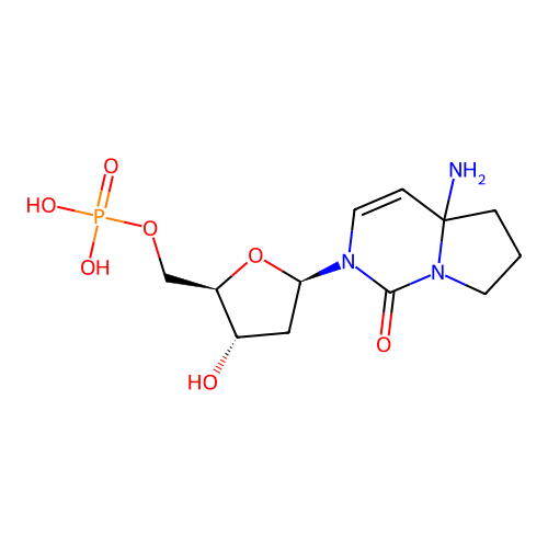 3,N(4)-丙烷脱氧胞苷5'-单磷酸酯 structure
