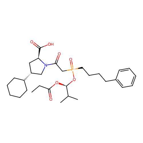 Fosinopril structure