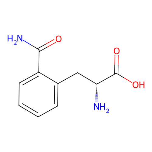 (R)-2-Amino-3-(2-carbamoylphenyl)propanoic acid structure