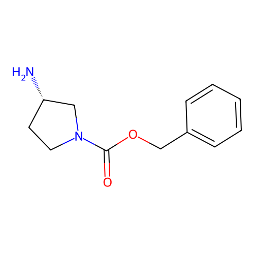 (S)-1-Cbz-3-Aminopyrrolidine structure