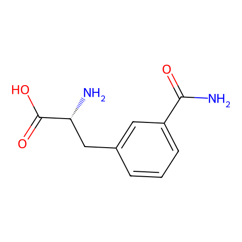 (R)-2-Amino-3-(3-carbamoylphenyl)propanoic acid structure