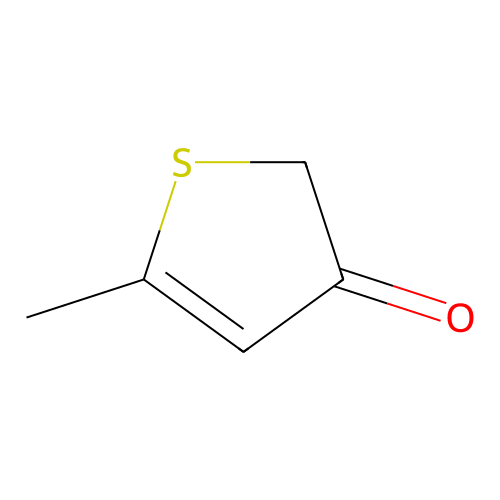 5-methyl-3(2H)-thiophenone structure