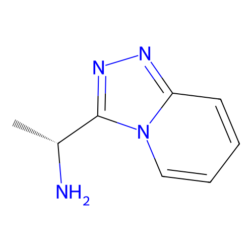 (R)-1-([1,2,4]triazolo[4,3-a]pyridin-3-yl)ethanamine structure