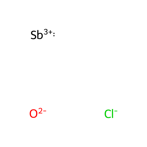 氯氧化锑 structure