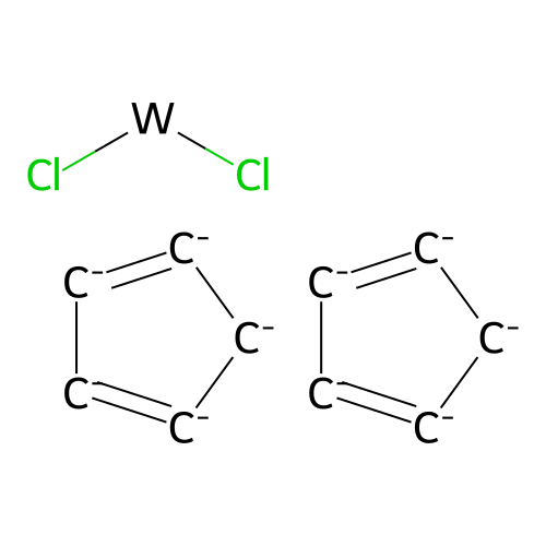 Bis(cyclopenta-1,3-diene);dichlorotungsten structure