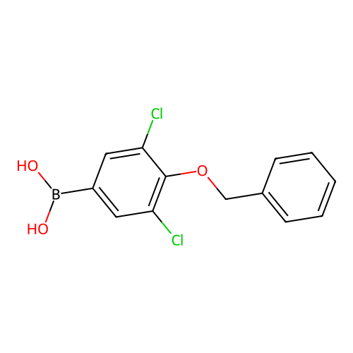 4-(Benzyloxy)-3,5-dichlorophenylboronic acid structure