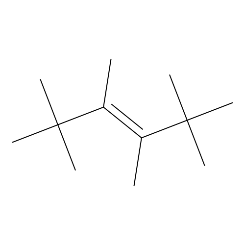 (E)-2,3-Di-tert-butyl-2-butene structure