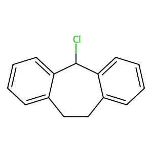 5H-Dibenzo(a,d)cycloheptene, 10,11-dihydro-5-chloro- structure