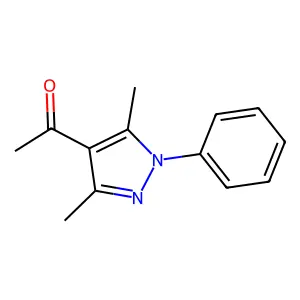 1-(3,5-Dimethyl-1-phenyl-1H-pyrazol-4-yl)ethanone structure