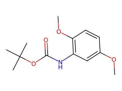 tert-butyl N-(2,5-dimethoxyphenyl)carbamate structure