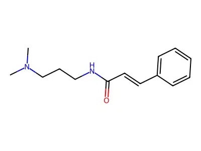 2-Propenamide, N-[3-(dimethylamino)propyl]-3-phenyl- structure
